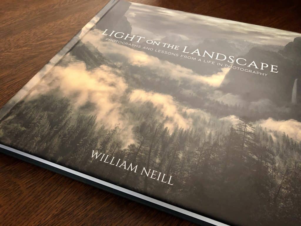 Light on the Landscape by William Neill a hardbound coffee table book